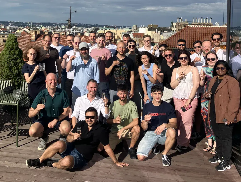 Tepsivo team photo, Prague 2025
